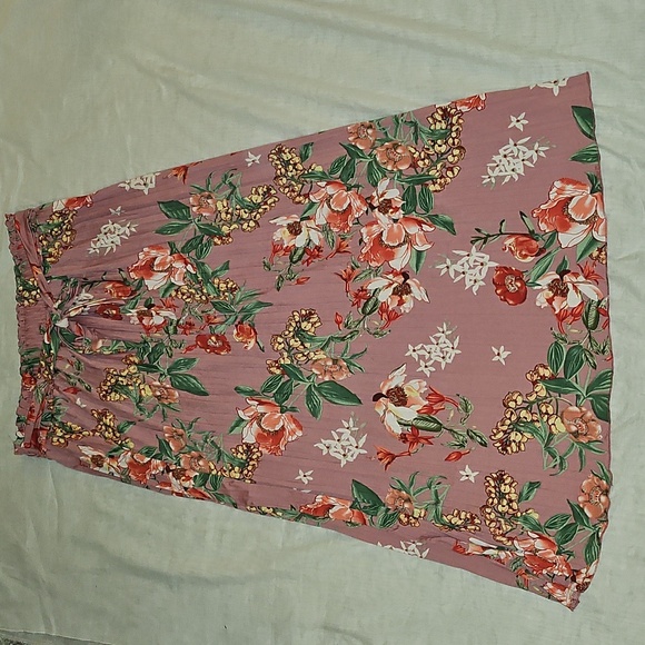 anna morgan Dresses & Skirts - Anna Morgan Floral Maxi Skirt XL